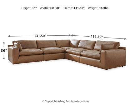 Emilia 5-Piece Sectional