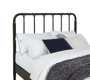 Rocco All Wood Water Pipe Open Frame Full Bed Dark Bronze
