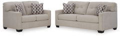 Mahoney Full Sofa Sleeper and Loveseat