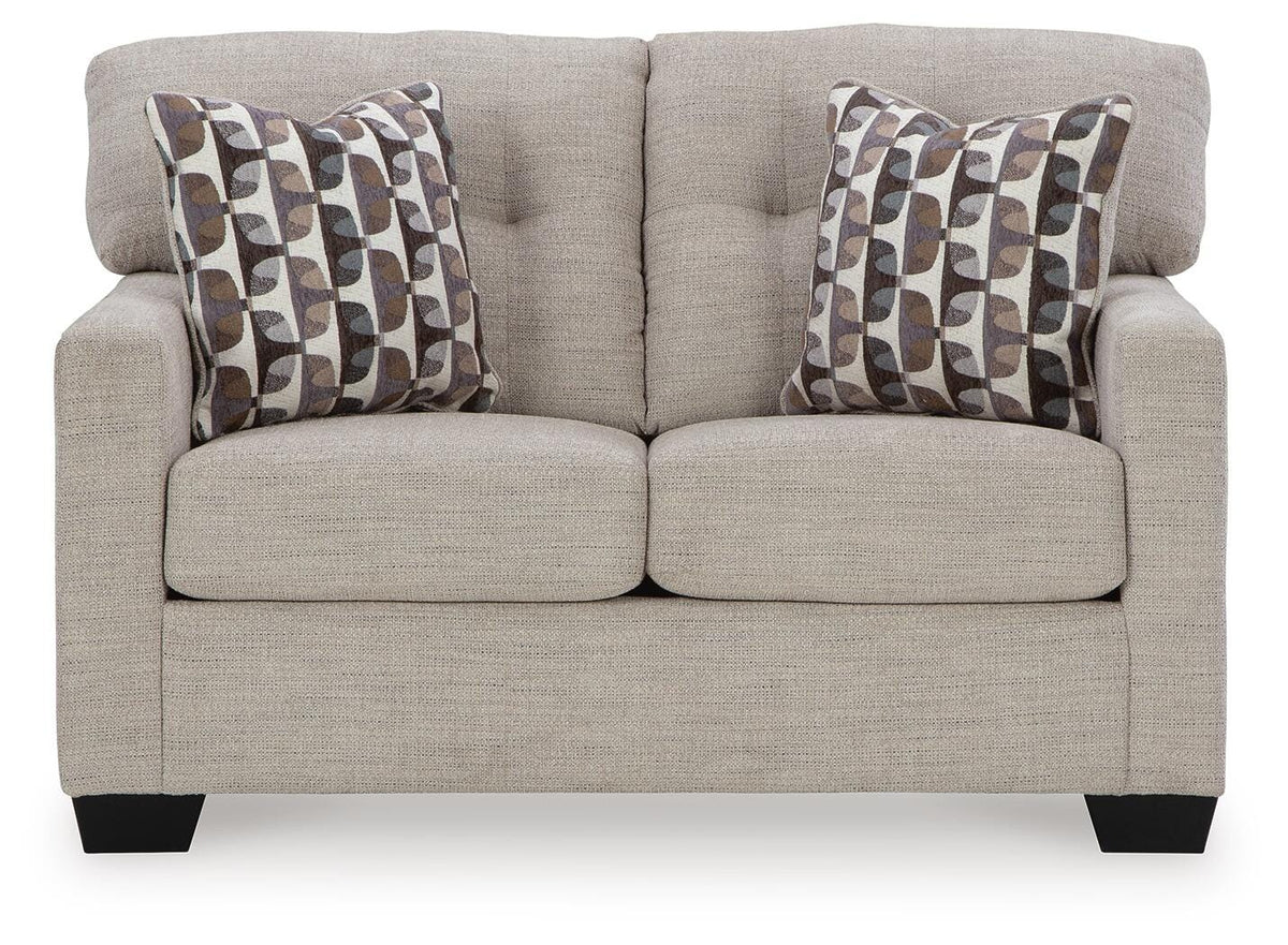 Mahoney Full Sofa Sleeper and Loveseat