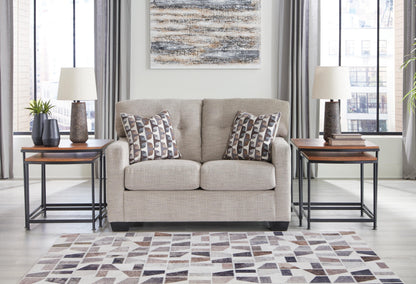 Mahoney Full Sofa Sleeper and Loveseat