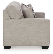 Mahoney Sofa and Loveseat Gray Set