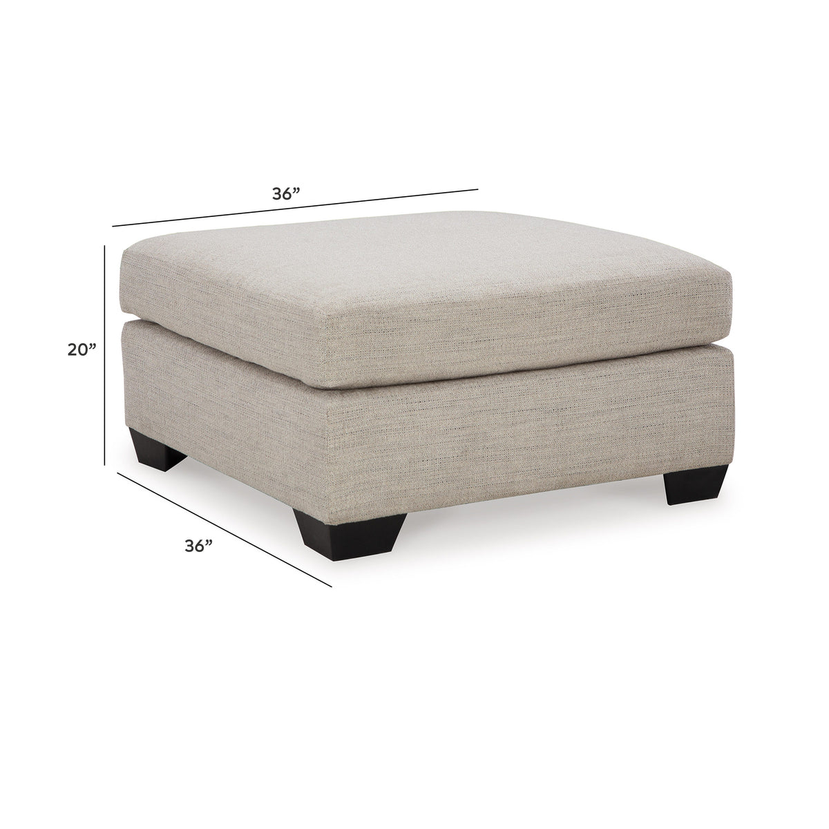 Mahoney Oversized Accent Ottoman