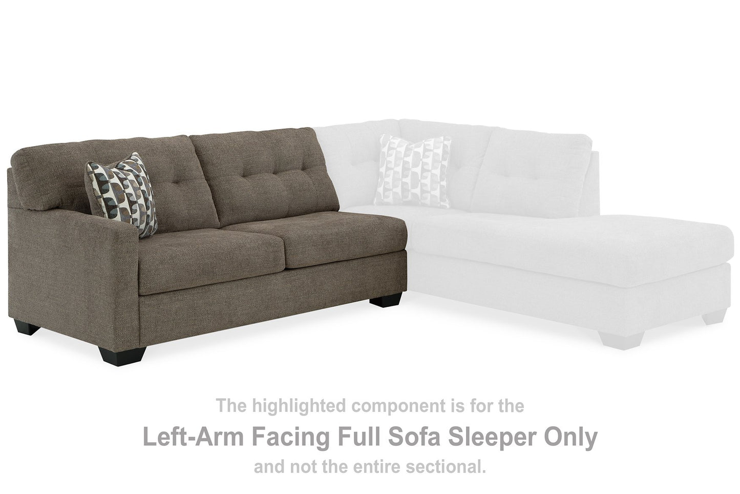 Mahoney Sleeper Sectional with Chaise
