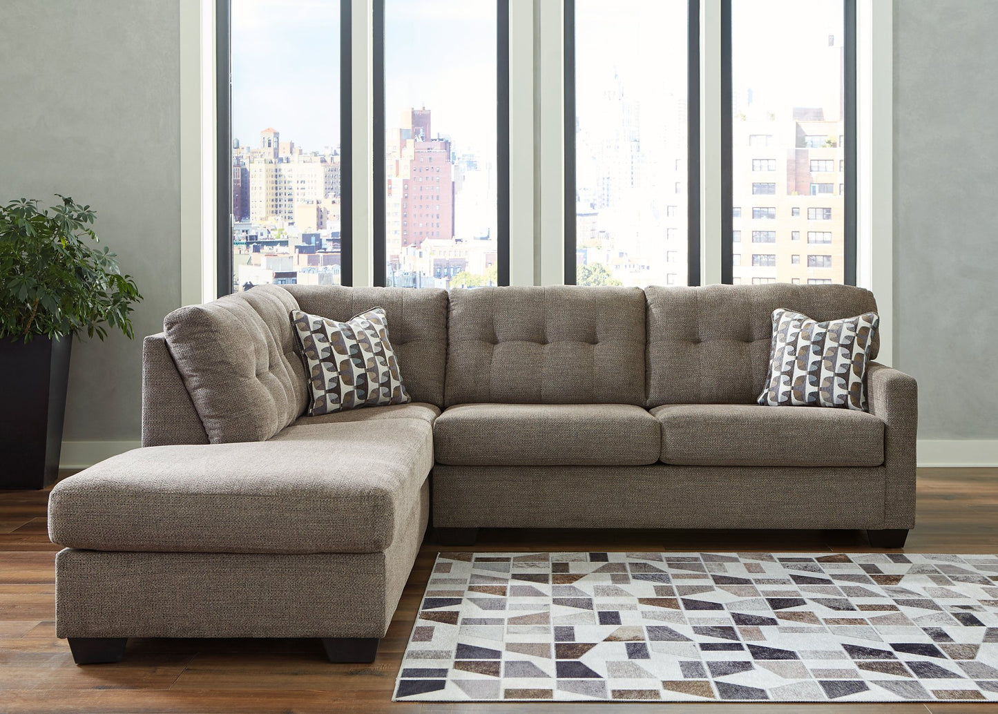 Mahoney Sleeper Sectional with Chaise