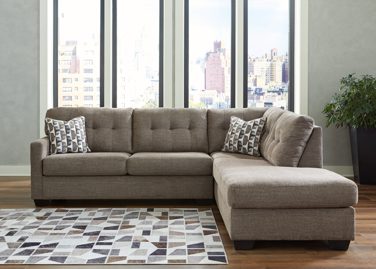 Mahoney Sleeper Sectional with Chaise
