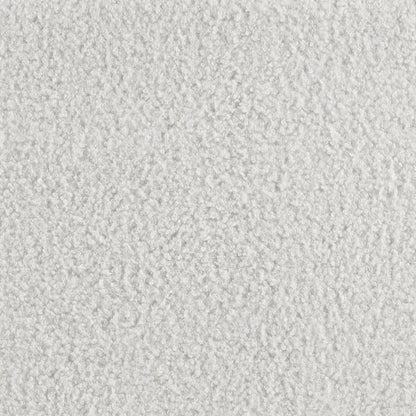 Alamosa Boucle Upholstered Platform Bed White