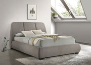 Mokena 46-inch Upholstered  Platform Bed