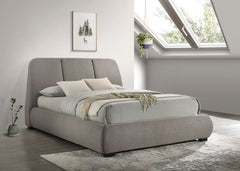 Mokena 46-inch Upholstered  Platform Bed