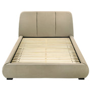 Mokena 46-inch Upholstered  Platform Bed