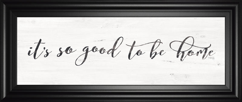 It's So Good To Be Home by Marla Rae