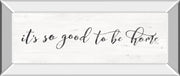 It's So Good To Be Home by Marla Rae