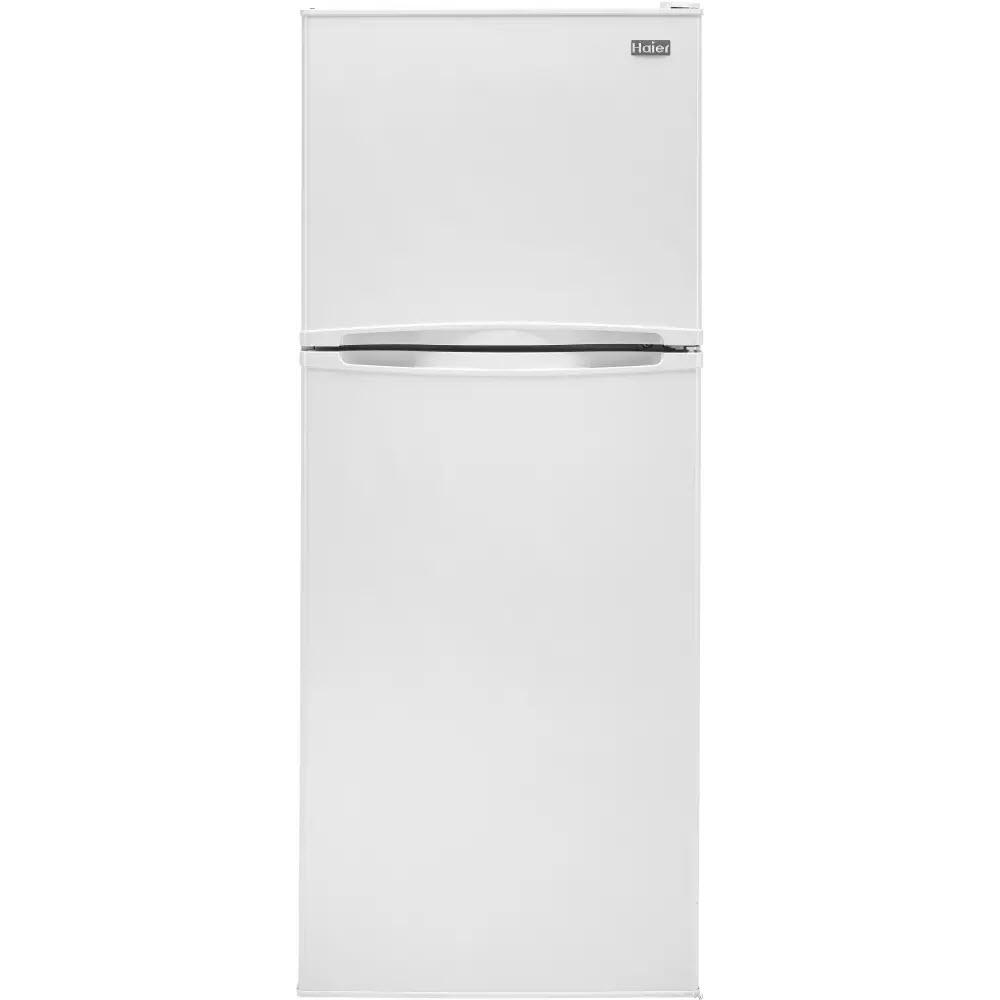  Haier 24-inch, 9.8 cu. ft. Top Freezer Refrigerator HA10TG21SW IMAGE 1