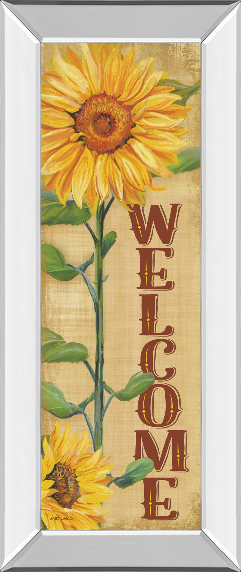 Welcome Sunflower By Ed Wargo