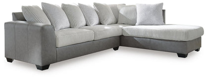 Clairette Court 2-Piece Sectional with Chaise