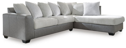 Clairette Court 2-Piece Sectional with Chaise