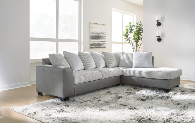 Clairette Court 2-Piece Sectional with Chaise