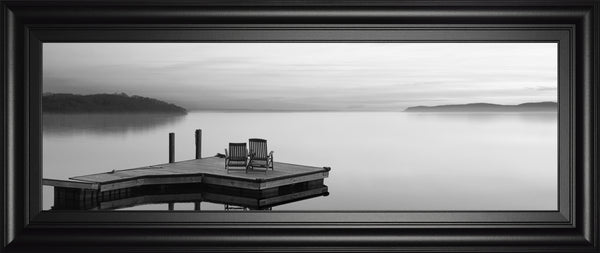Black & White Water Panel XI BY James McLoughlin