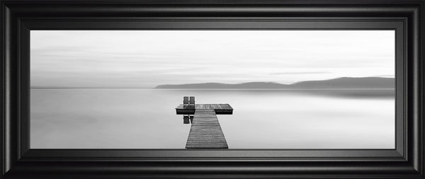 Black & White Water Panel XII BY James McLoughlin