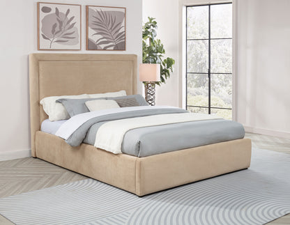 Lawson 55-inch Upholstered  Platform Bed Light