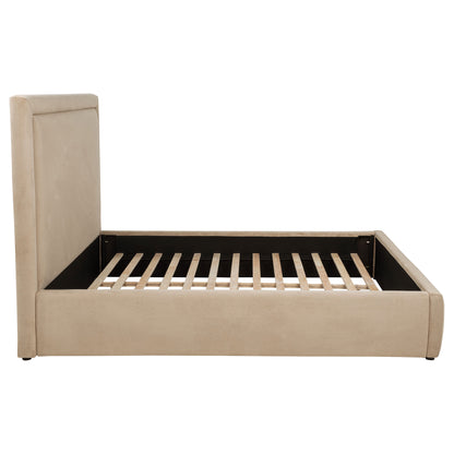 Lawson 55-inch Upholstered  Platform Bed Light