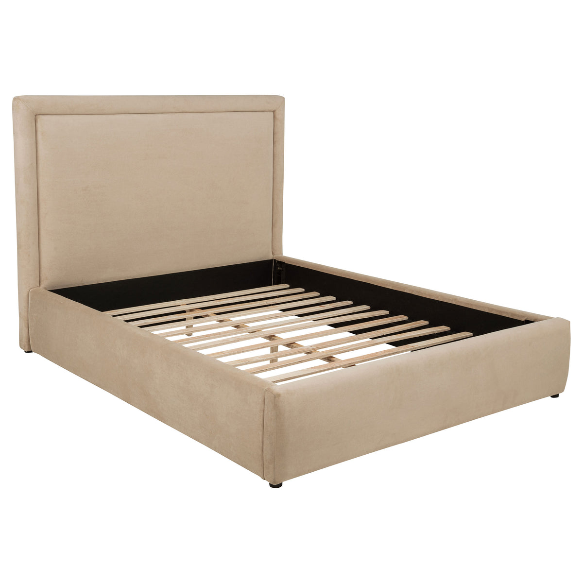 Lawson 55-inch Upholstered  Platform Bed Light