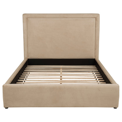 Lawson 55-inch Upholstered  Platform Bed Light