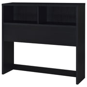 Westpark 3-piece Bedroom Set Bookcase Headboard Black