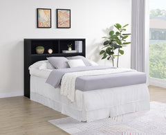 Westpark 49-inch Bookcase Headboard Black