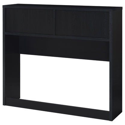 Westpark 49-inch Bookcase Headboard Black