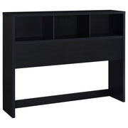 Westpark 3-piece Bedroom Set Bookcase Headboard Black