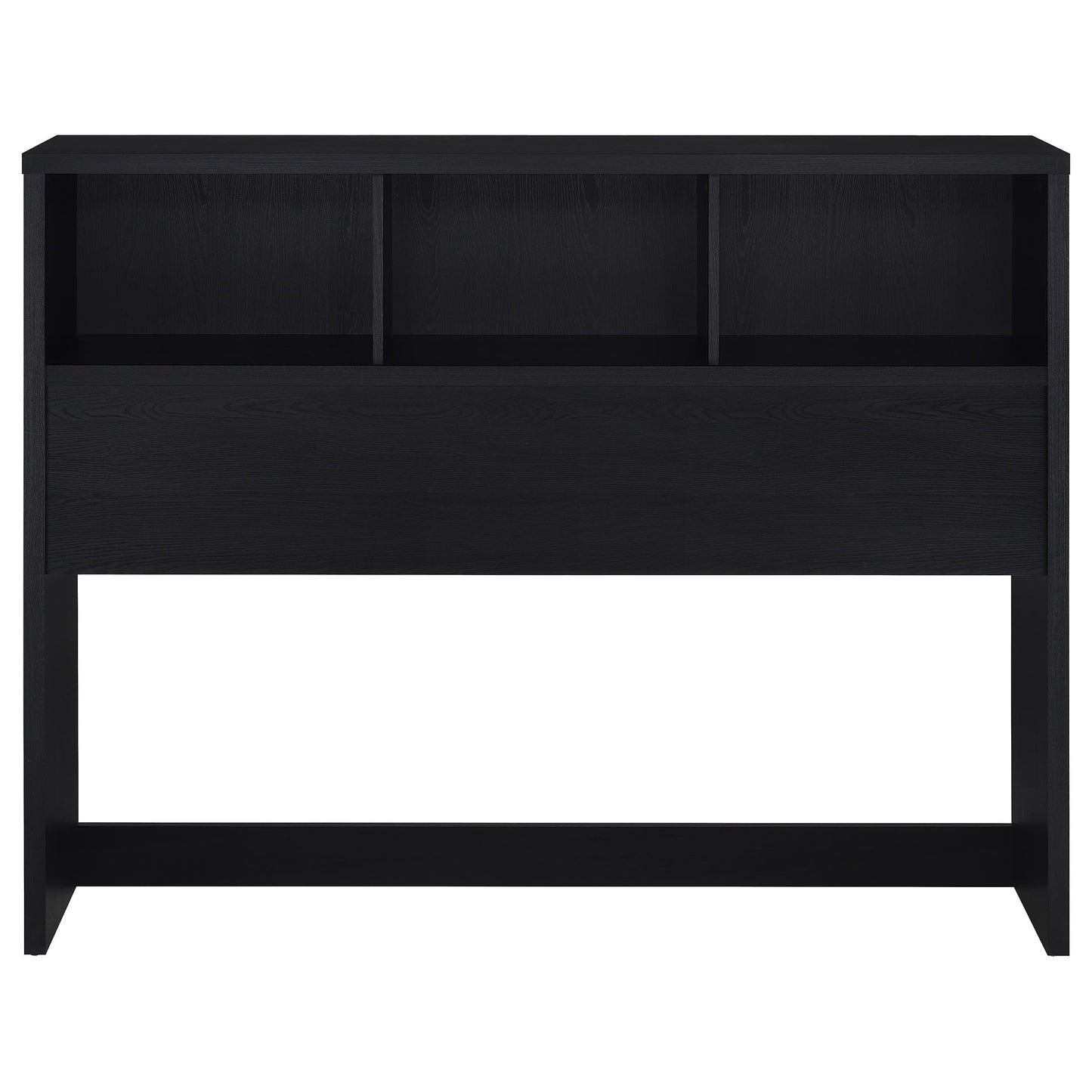 Westpark 3-piece Bedroom Set Bookcase Headboard Black