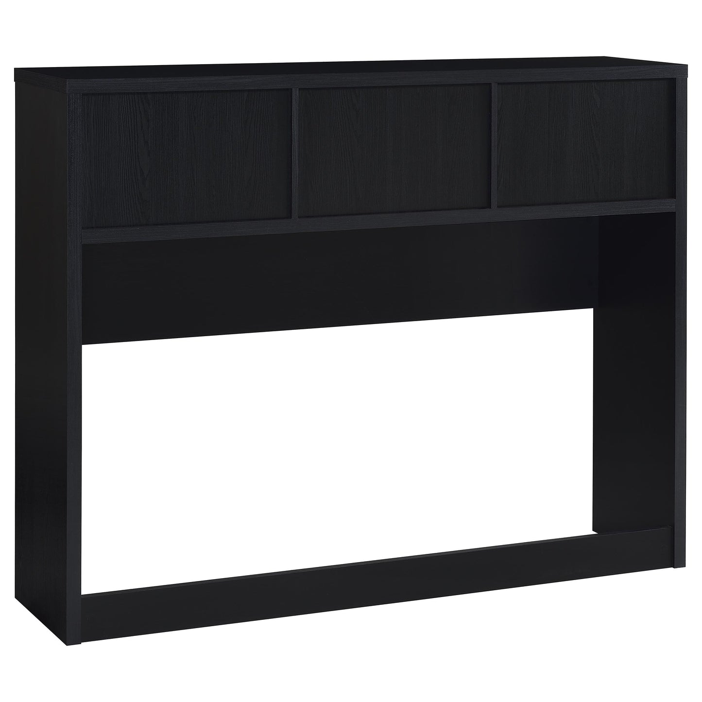 Westpark 3-piece Bedroom Set Bookcase Headboard Black