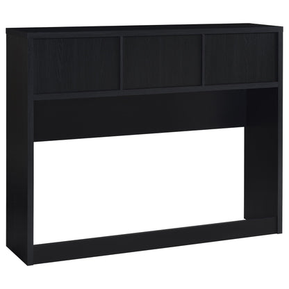 Westpark 3-piece Bedroom Set Bookcase Headboard Black