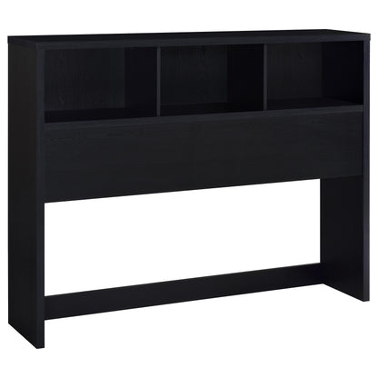 Westpark 49-inch Bookcase Headboard Black