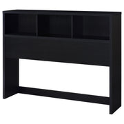 Westpark 49-inch Bookcase Headboard Black