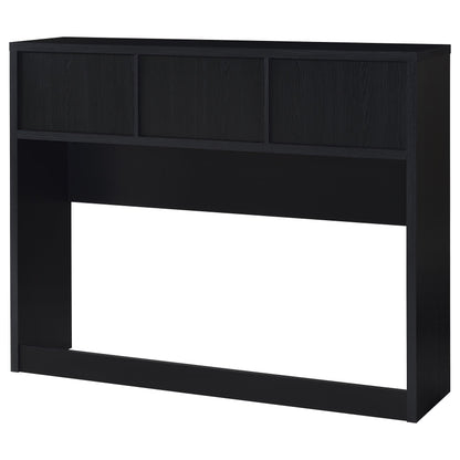 Westpark 49-inch Bookcase Headboard Black