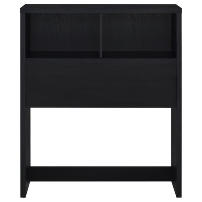 Westpark 3-piece Bedroom Set Bookcase Headboard Black