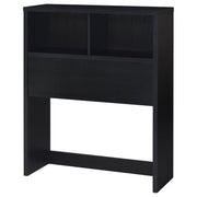 Westpark 3-piece Bedroom Set Bookcase Headboard Black