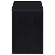 Westpark 2-drawer Nightstand LED Lights and USB Black