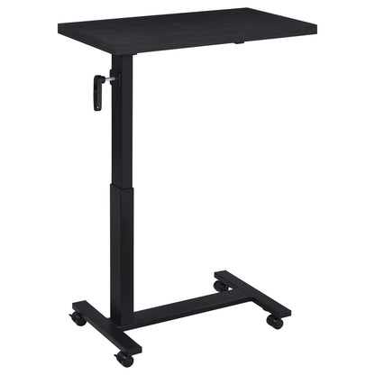 Westpark Height Adjustable Mobile Bedroom C-Table Black