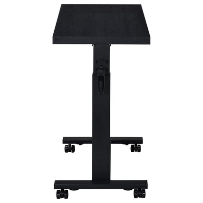 Westpark Height Adjustable Mobile Bedroom C-Table Black