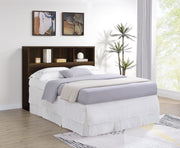 Westpark 49-inch Bookcase Headboard Black