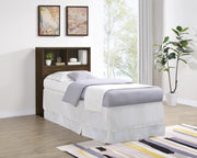 Westpark 49-inch Bookcase Headboard Black