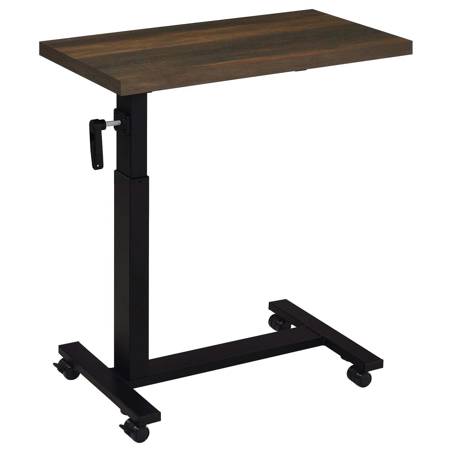 Westpark Height Adjustable Mobile Bedroom C-Table Black