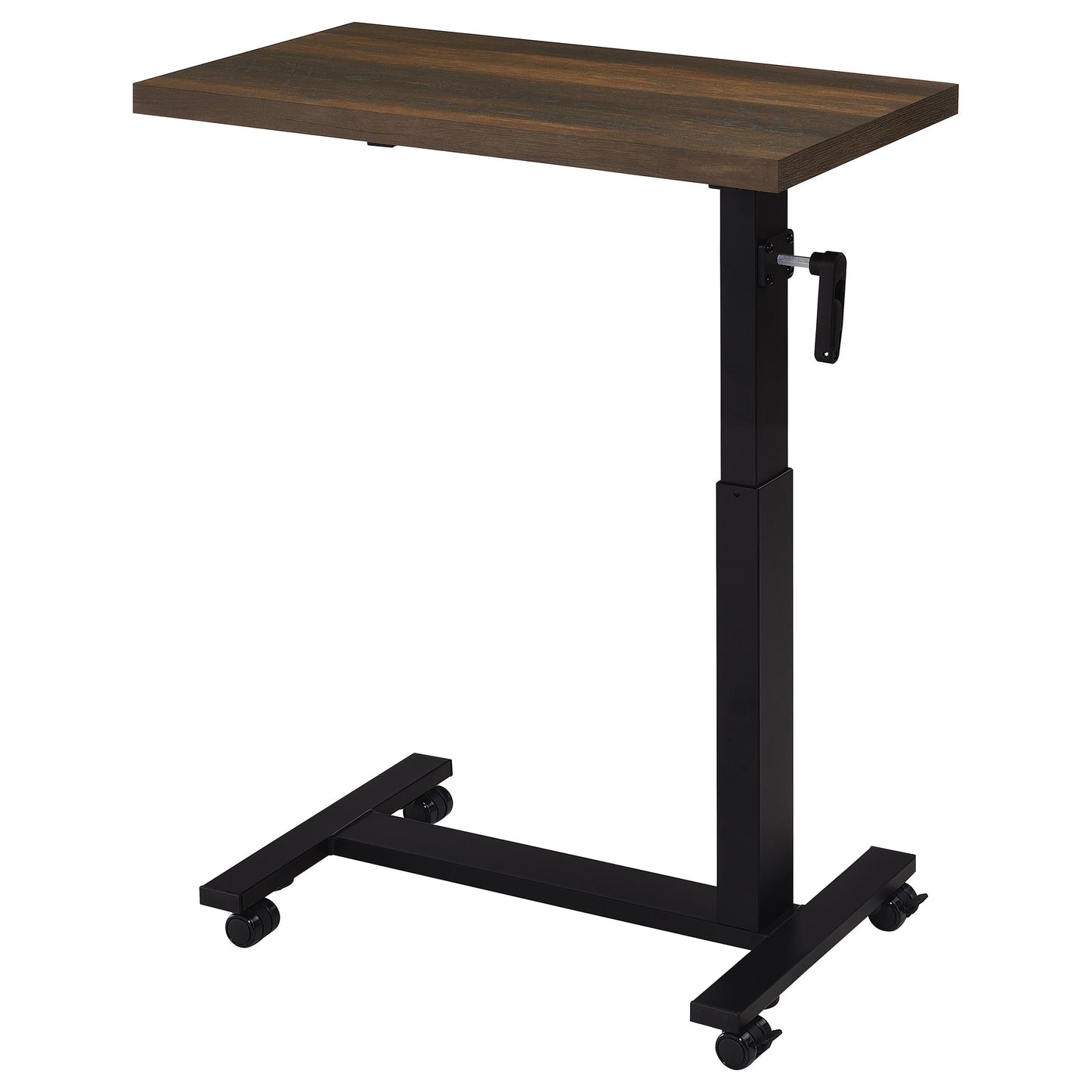 Westpark Height Adjustable Mobile Bedroom C-Table Black