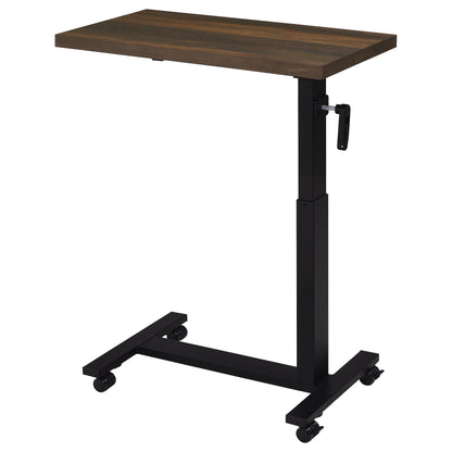 Westpark Height Adjustable Mobile Bedroom C-Table Black