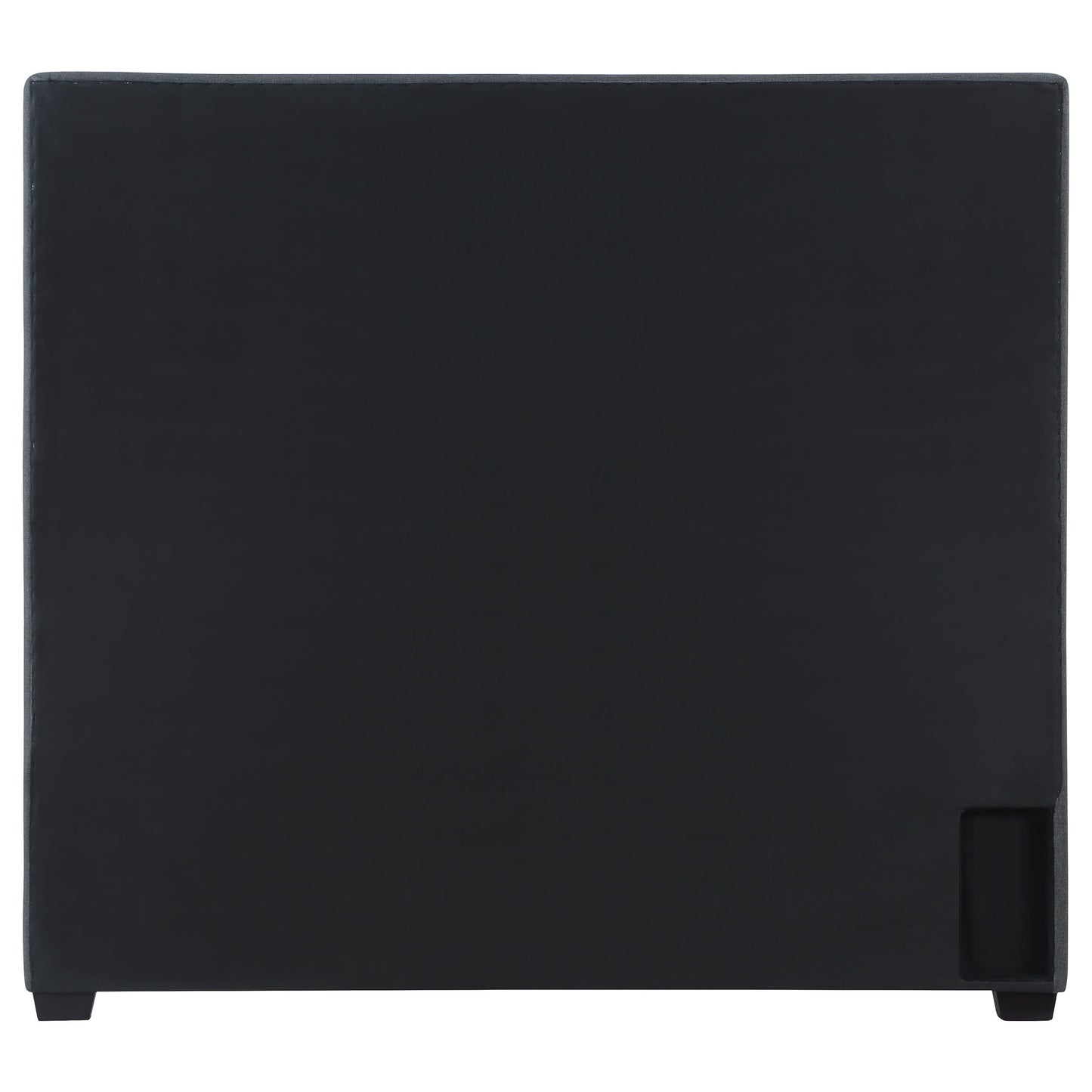 Bowfield Upholstered Panel Bed Charcoal