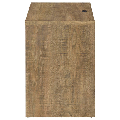 Westpark 2-drawer Nightstand LED Lights and USB Black