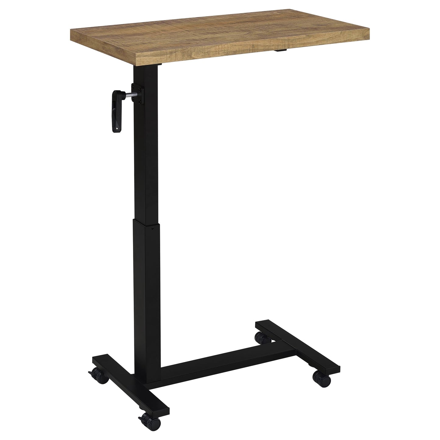 Westpark Height Adjustable Mobile Bedroom C-Table Black